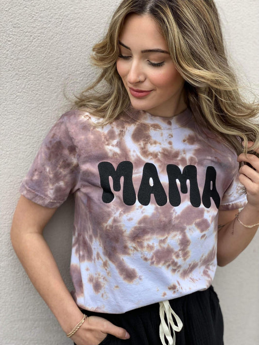 Mama Tie Dye Tee- ASK Apparel 