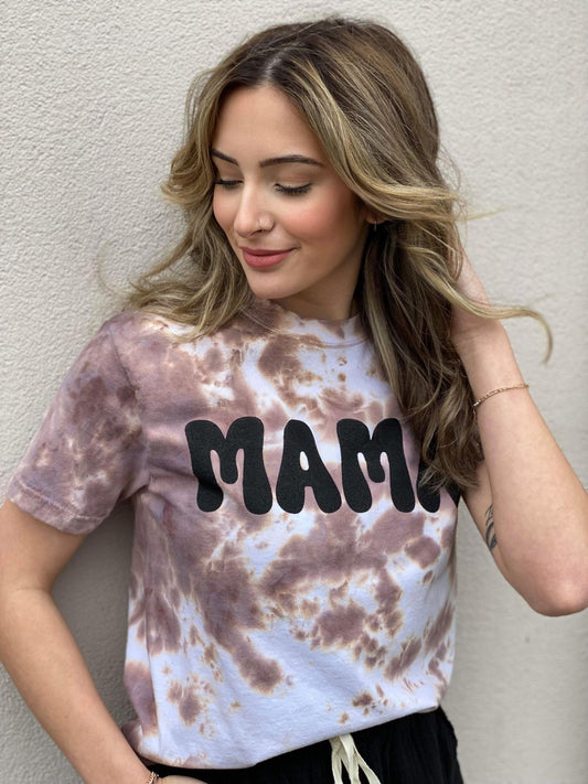 Mama Tie Dye Tee- ASK Apparel 