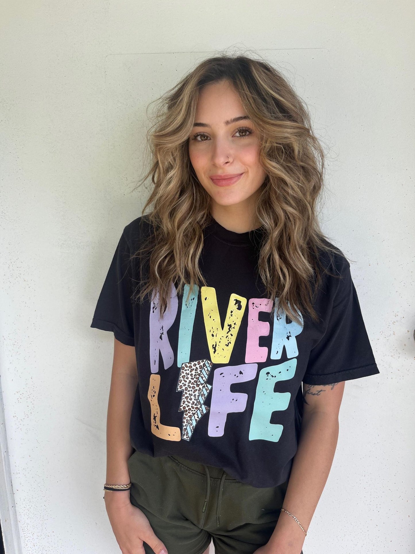 Retro River Life Tee-ASK Apparel LLC 