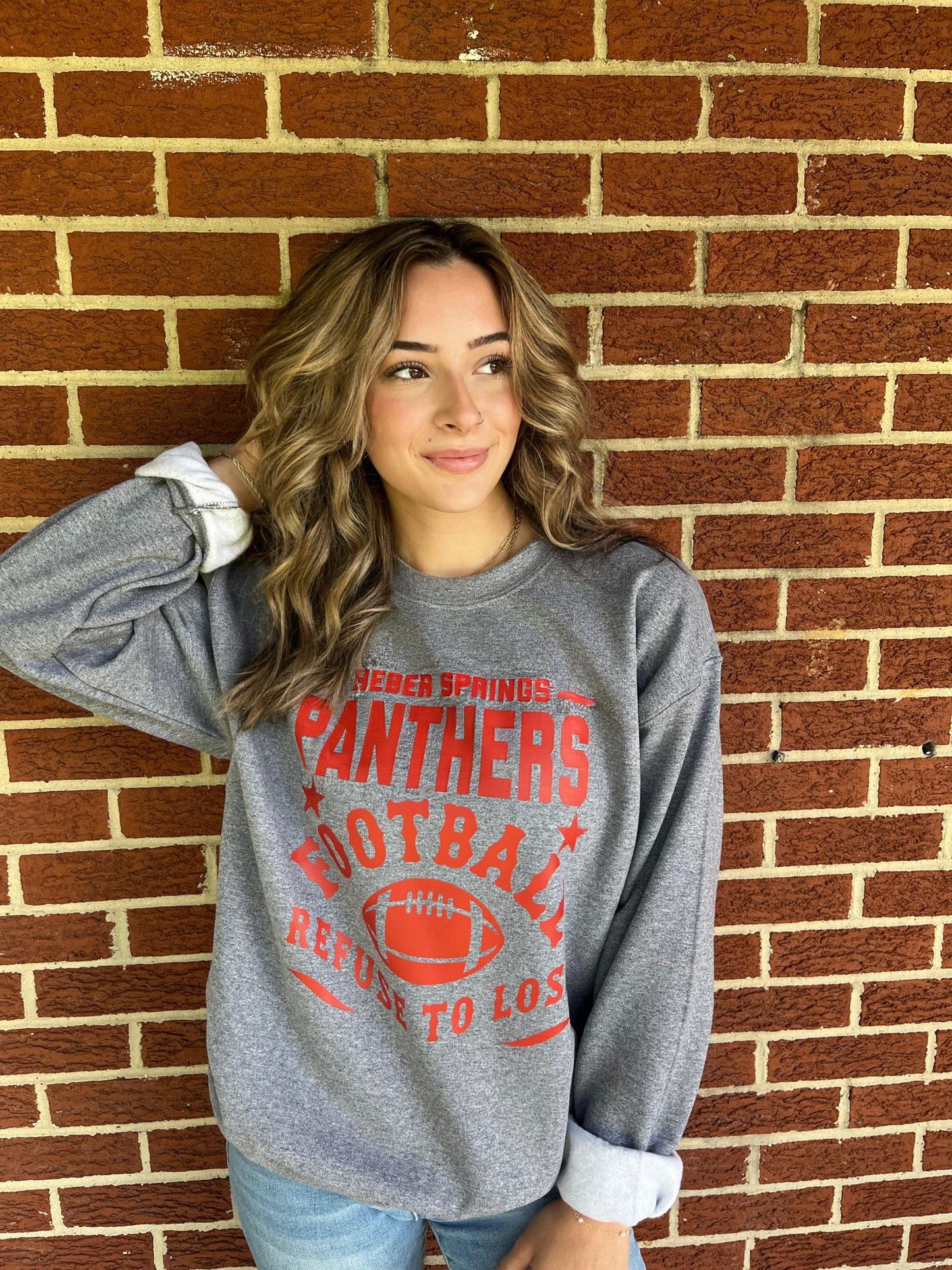 Refuse To Lose Custom Mascot Sweatshirt- ASK Apparel LLC