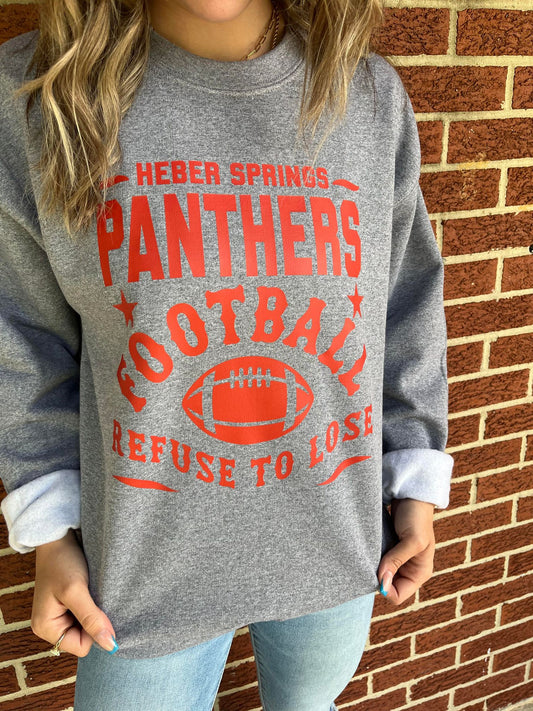 Refuse To Lose Custom Mascot Sweatshirt- ASK Apparel LLC
