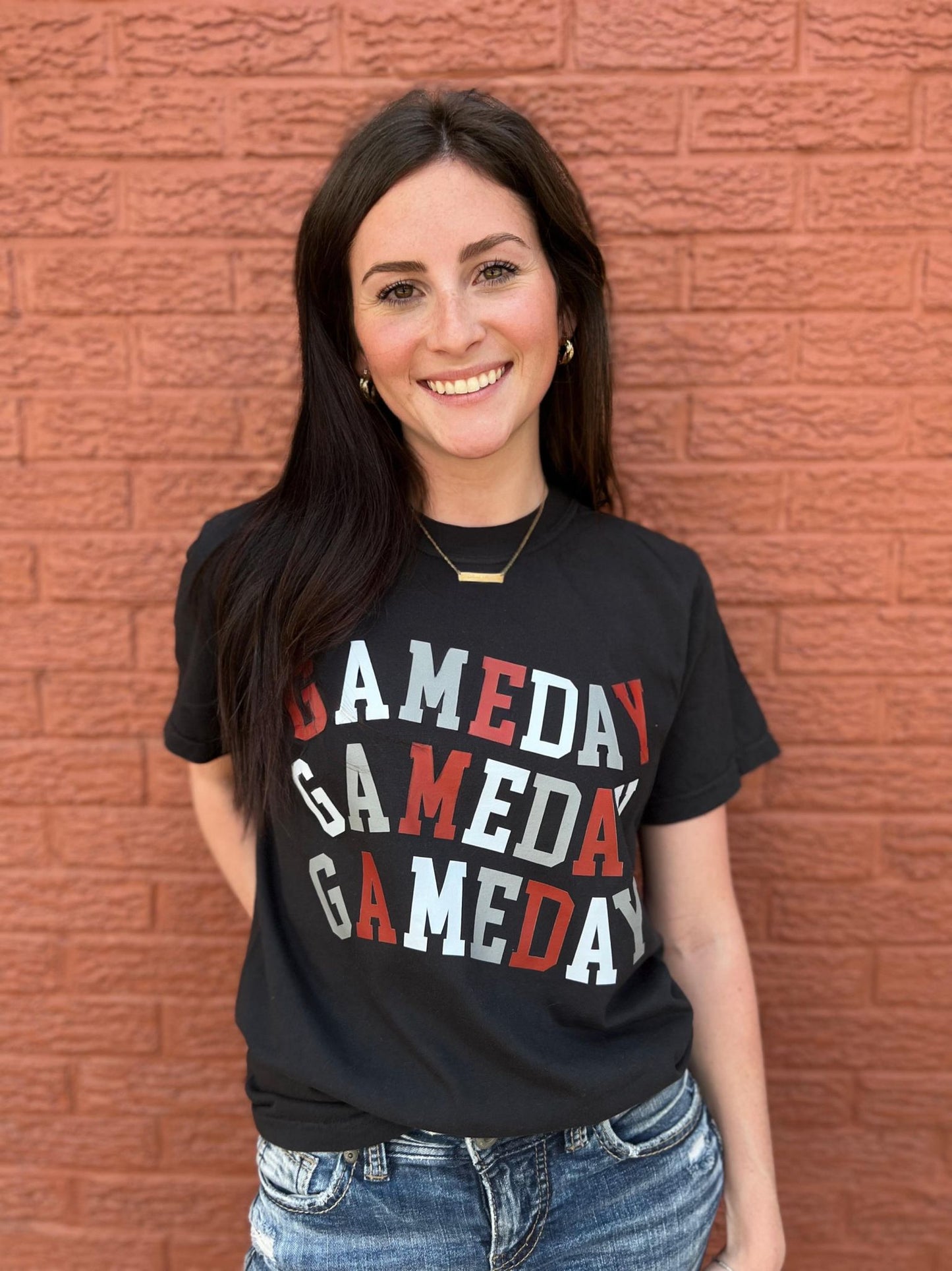 Custom Wavy Gameday Tee-ASK Apparel LLC