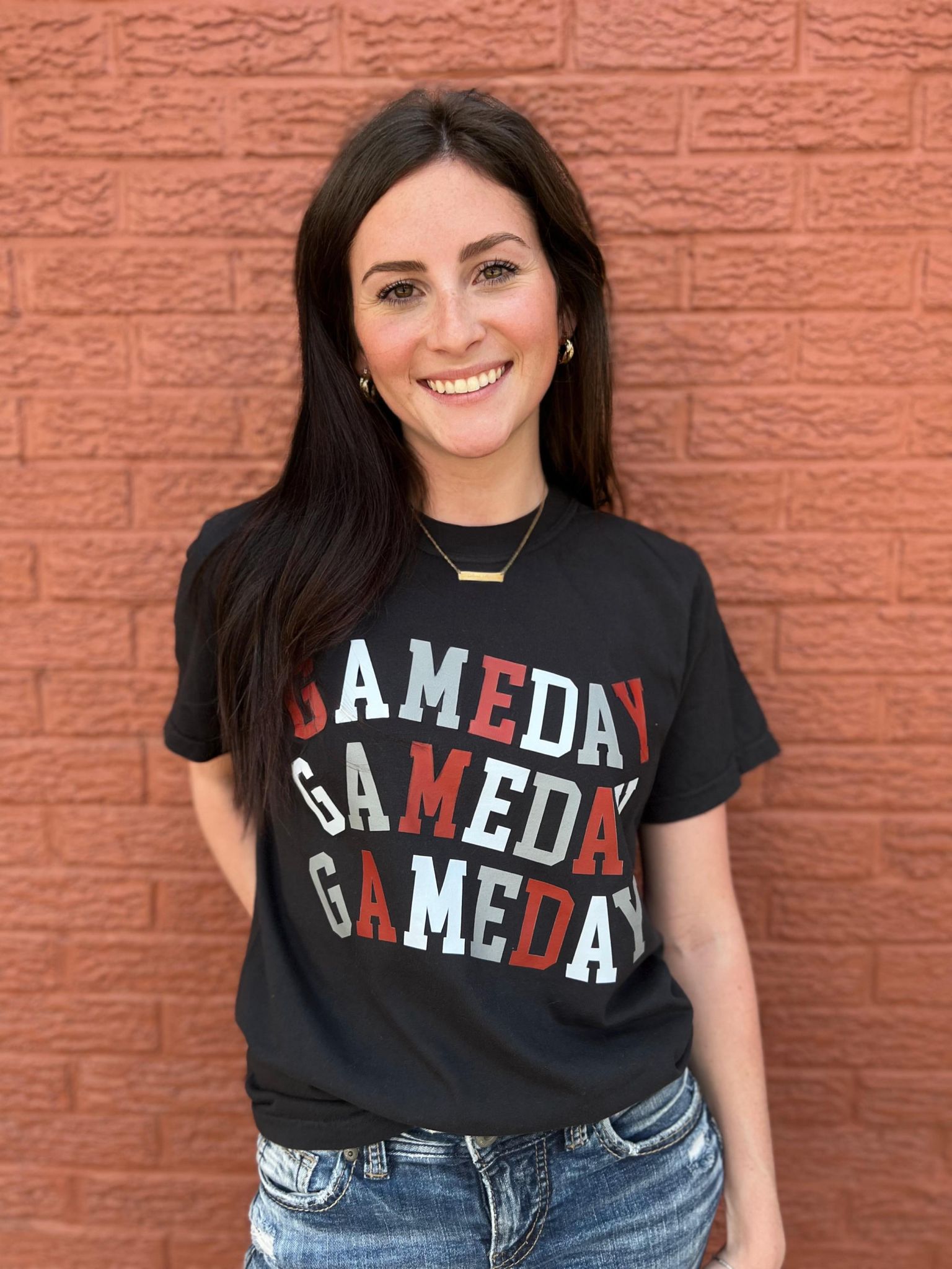 Custom Wavy Gameday Tee-ASK Apparel LLC
