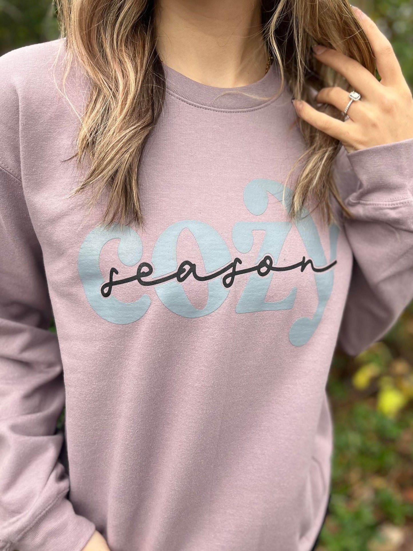 Cozy Season Sweatshirt- ASK Apparel LLC