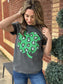 Leopard Clover Tee- ASK Apparel LLC