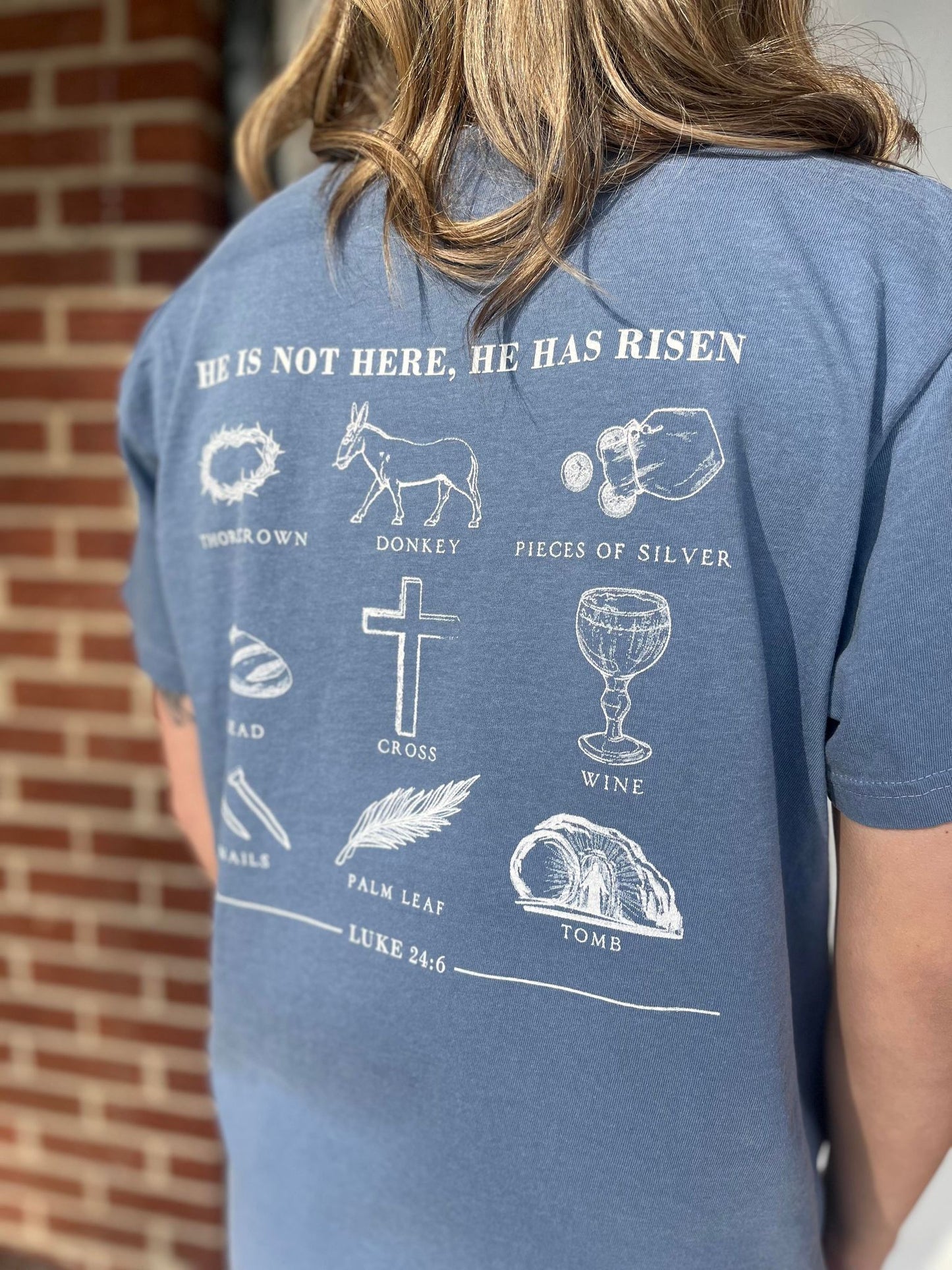 He Has Risen Tee- ASK Apparel LLC