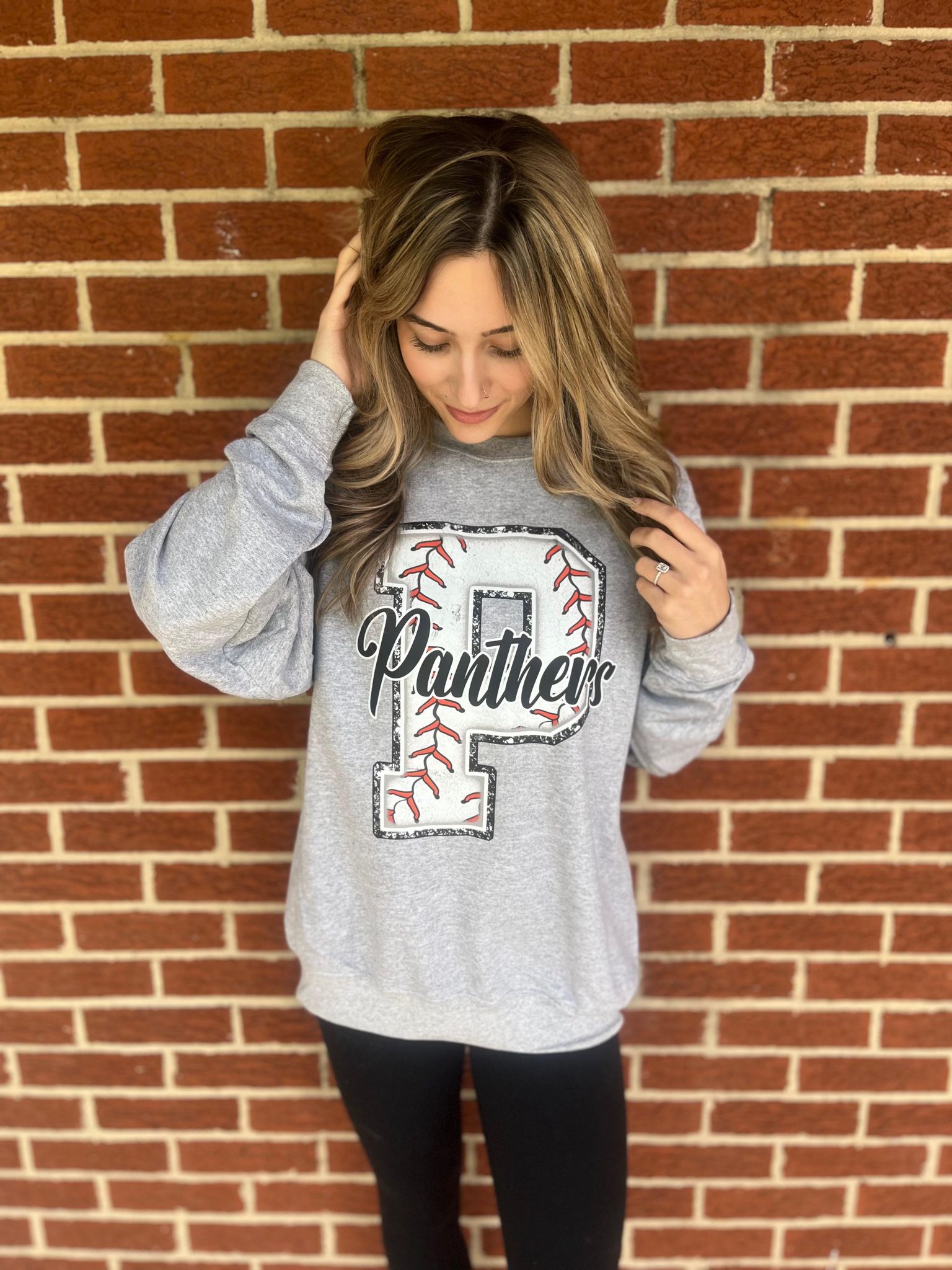 Custom Baseball Mascot Sweatshirt- ASK Apparel LLC