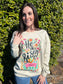 Floral He is Risen Sweatshirt- ASK Apparel LLC
