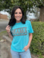 Spring Checkered Mama Tee- ASK Apparel LLC