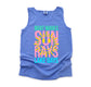 Boat Waves Sun Rays Lake Days Tank- ASK Apparel LLC