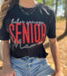 Custom Senior Mom Tee- ASK Apparel LLC