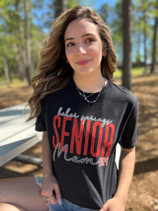 Custom Senior Mom Tee- ASK Apparel LLC