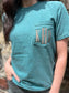 Custom Monogram Pocket Tee- ASK Apparel LLC
