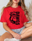 Custom Mascot Face Tee