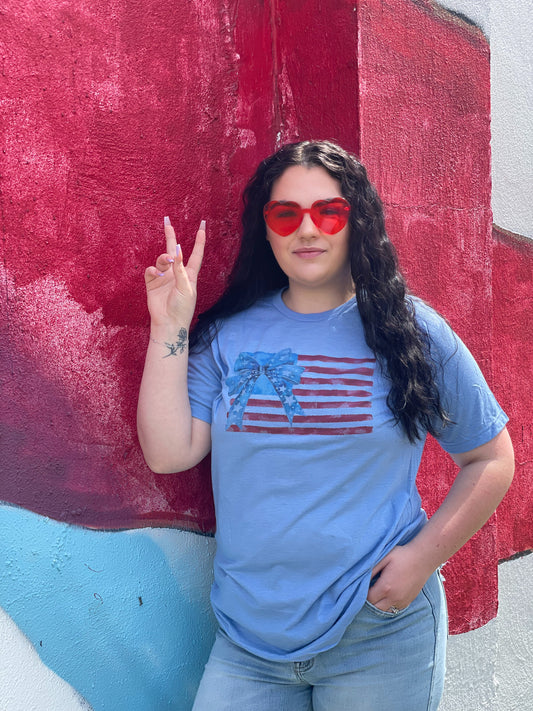 Coquette Flag Tee