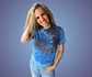 Embroidered Mama Tie Dye Tee
