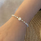 Stainless Steel Shell Letter Bead Bracelet