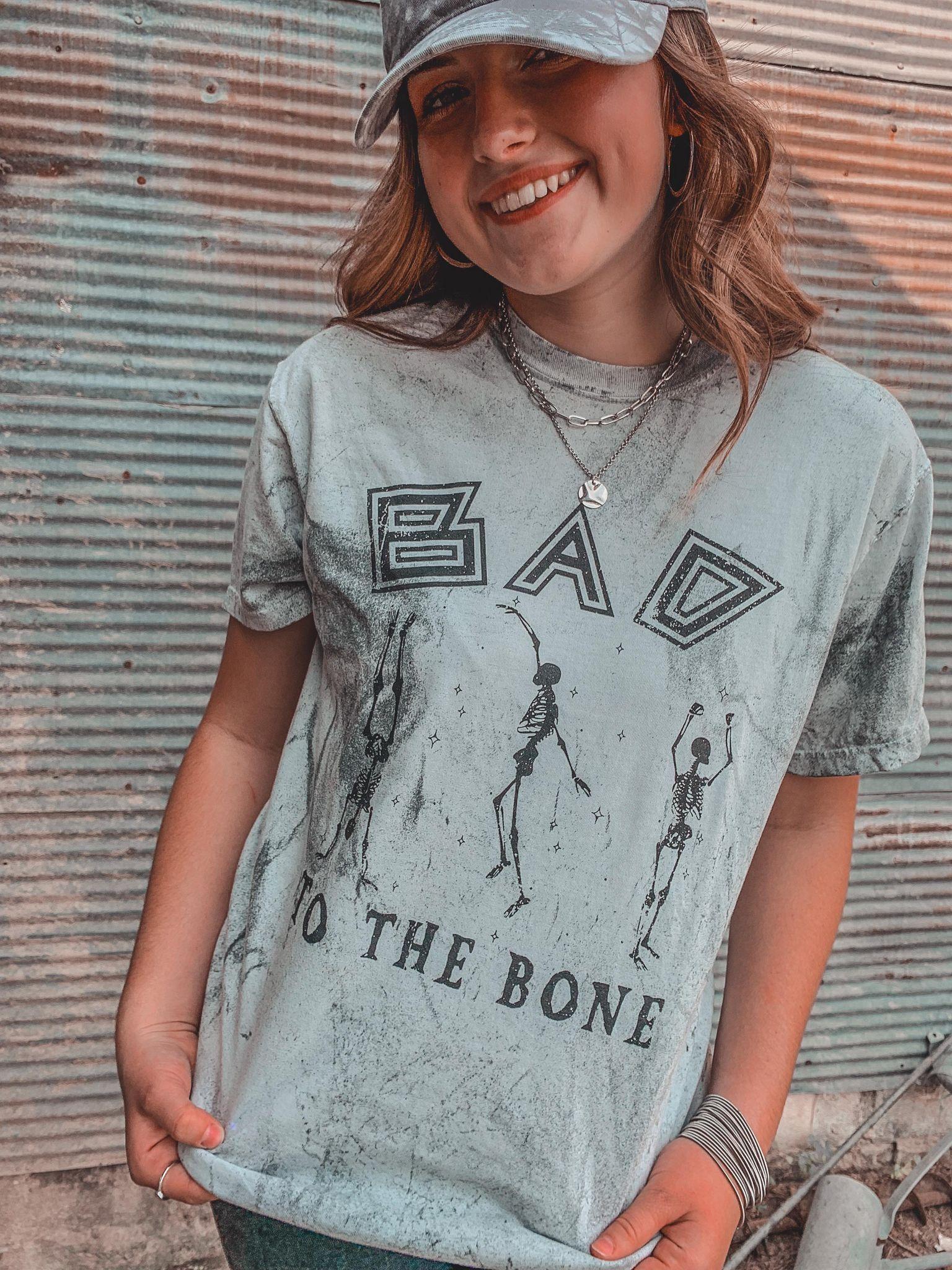 Bad To The Bone Colorblast Tee-ASK Apparel LLC
