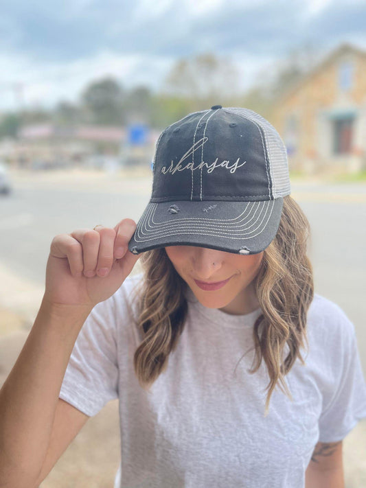 Dirty Wash State Hat - ASK Apparel LLC