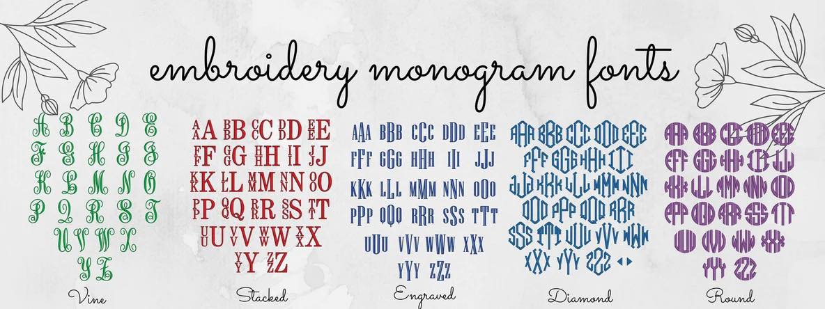 Custom Monogram Add-On