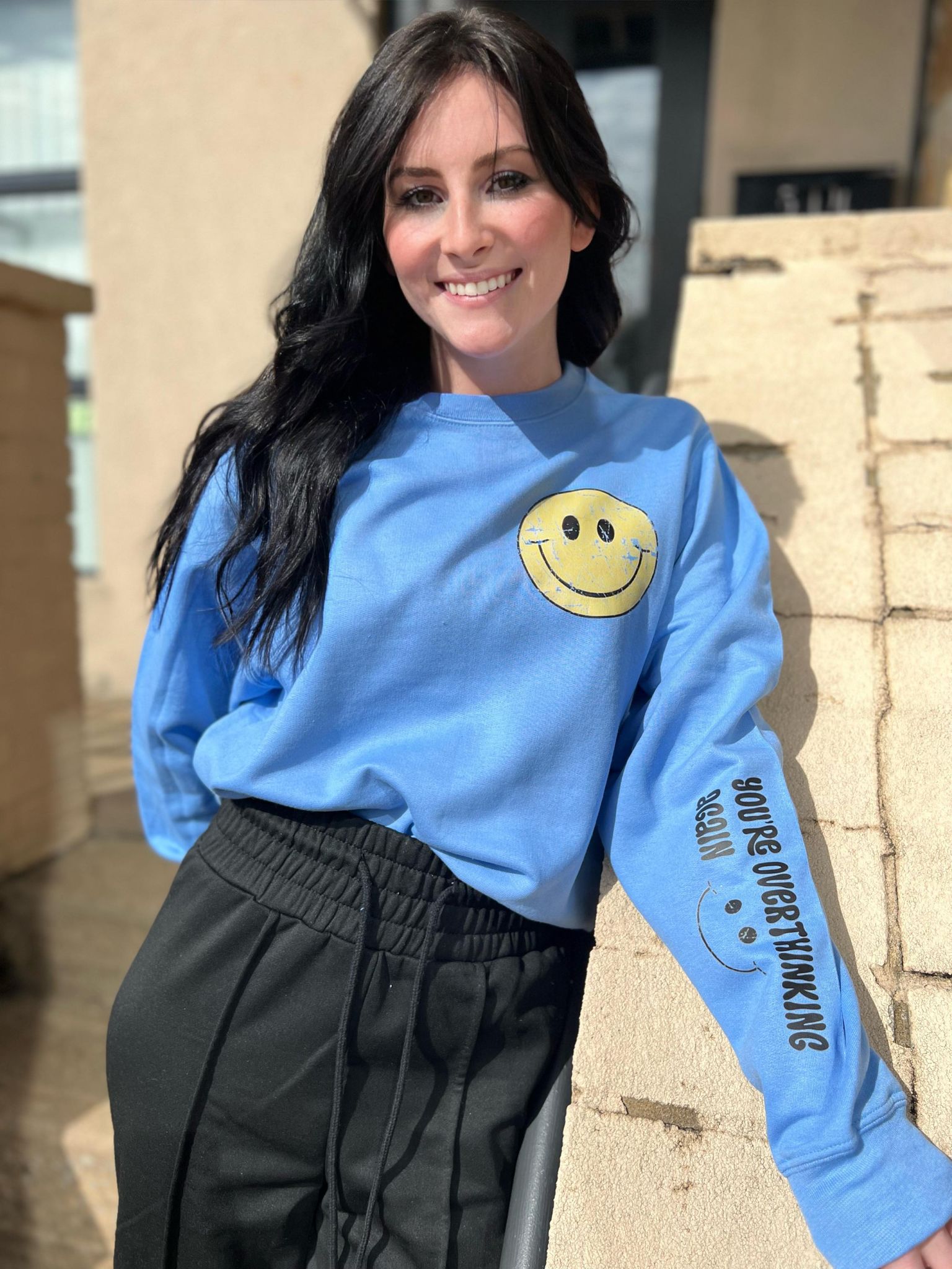 youre overthinking again sweater- ASK Apparel LLC
