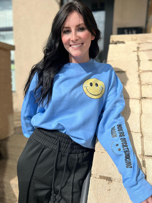 youre overthinking again sweater- ASK Apparel LLC