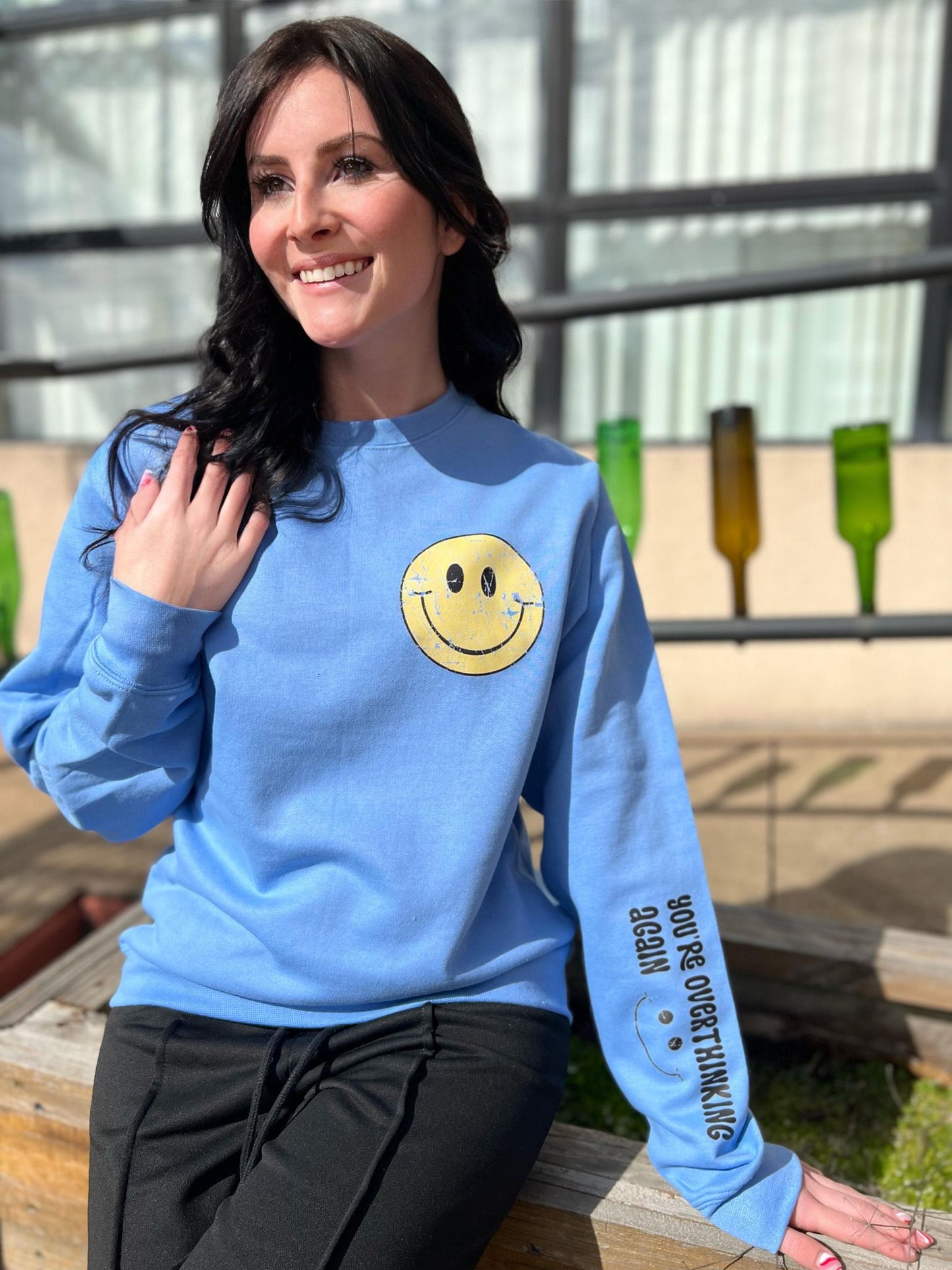 youre overthinking again sweater- ASK Apparel LLC