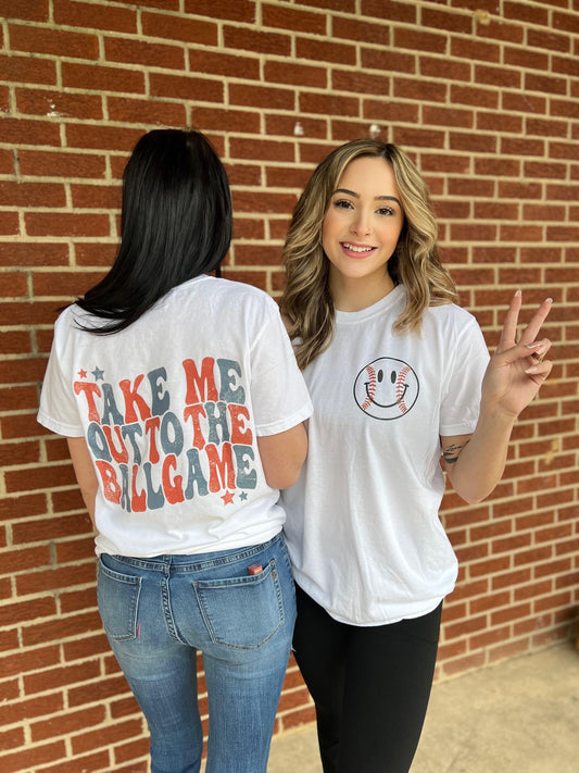 Take Me Out To The Ballgame Tee-ASK Apparel