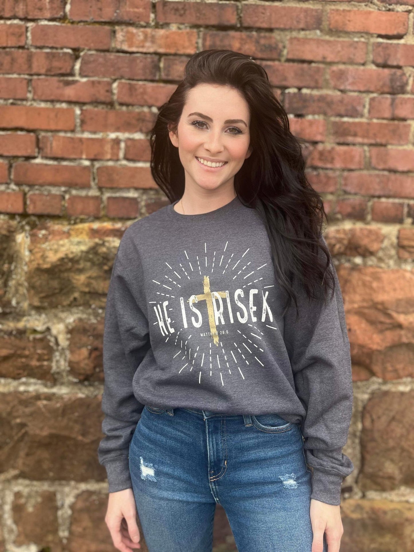 He Is Risen Sweatshirt
