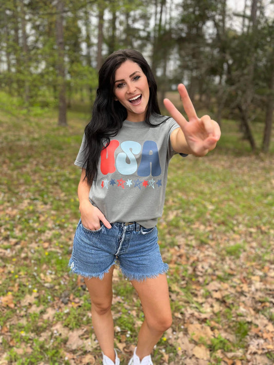 USA Stars Tee-ASK Apparel LLC