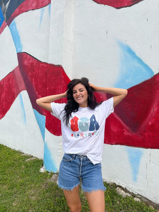 USA Stars Tee-ASK Apparel LLC