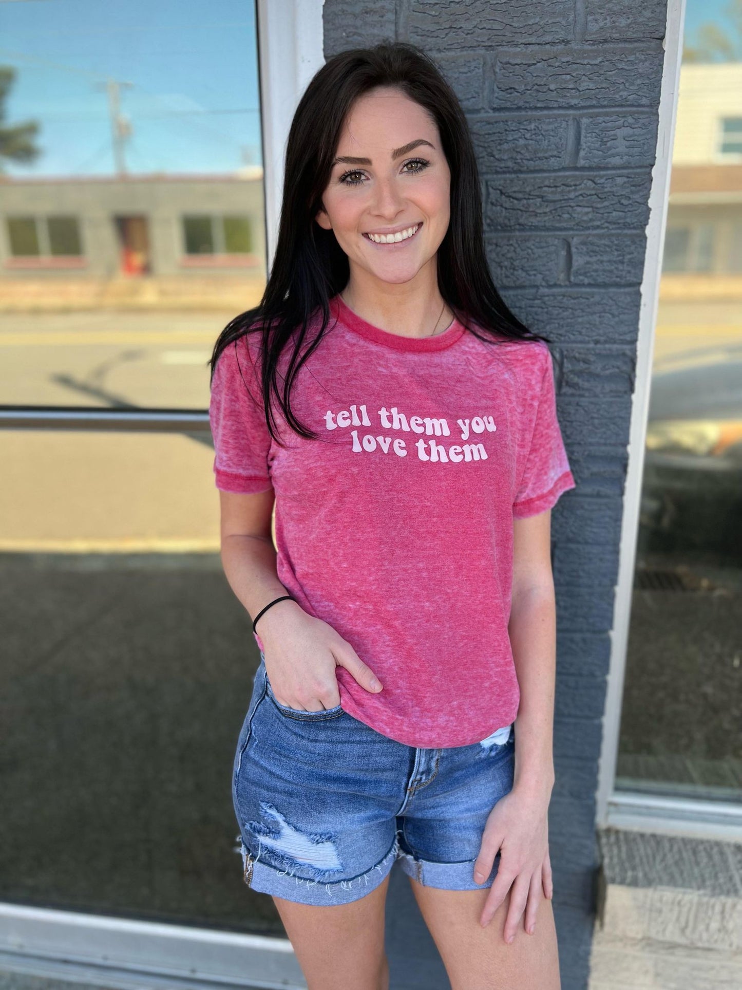 tell them you love them tee- ask apparel 
