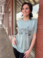 between a rock and a hard place tee ask apparel