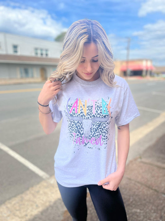 Cant Be tamed Tee ASK Apparel