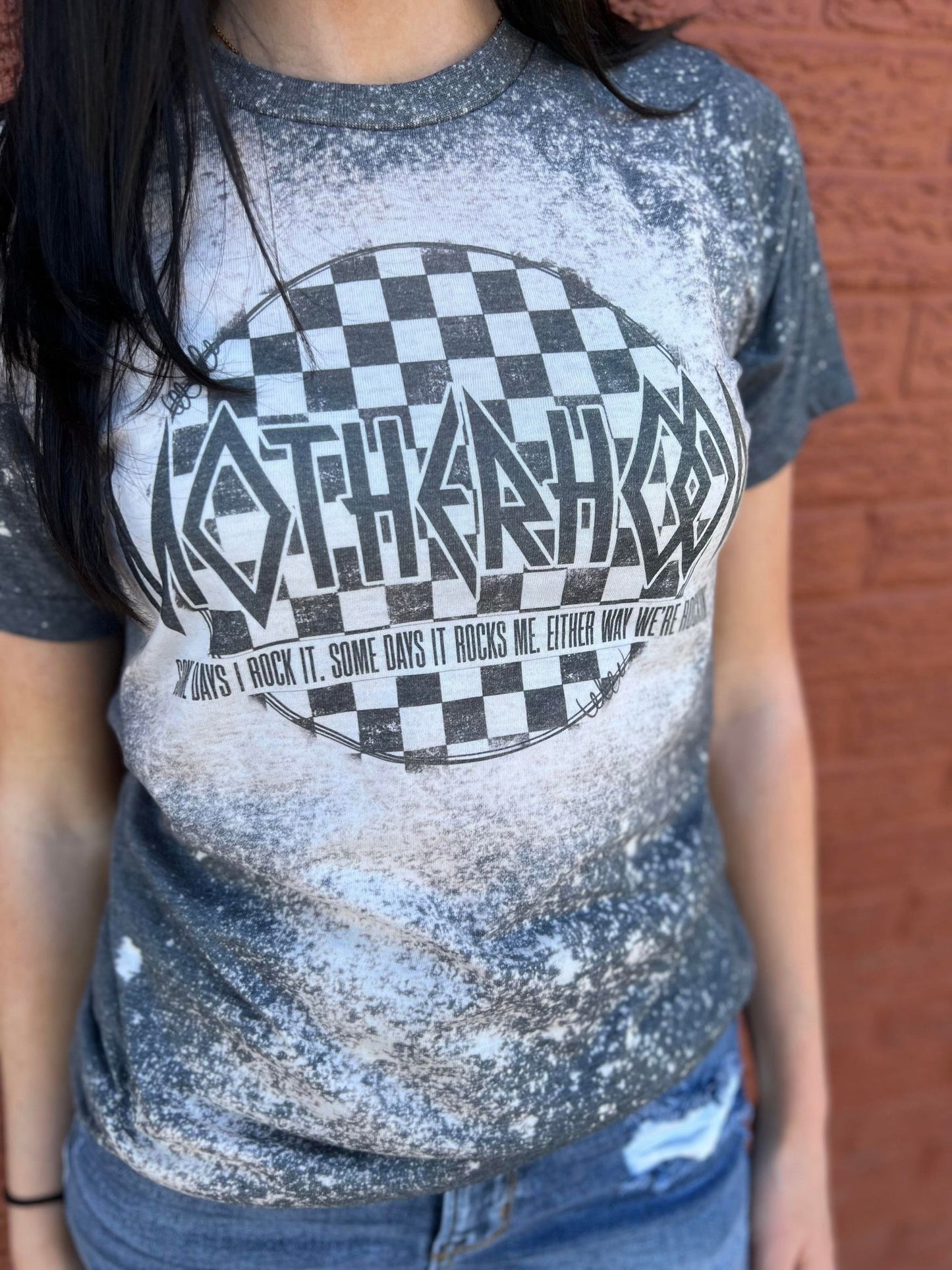 motherhood bleach tee ask apparel