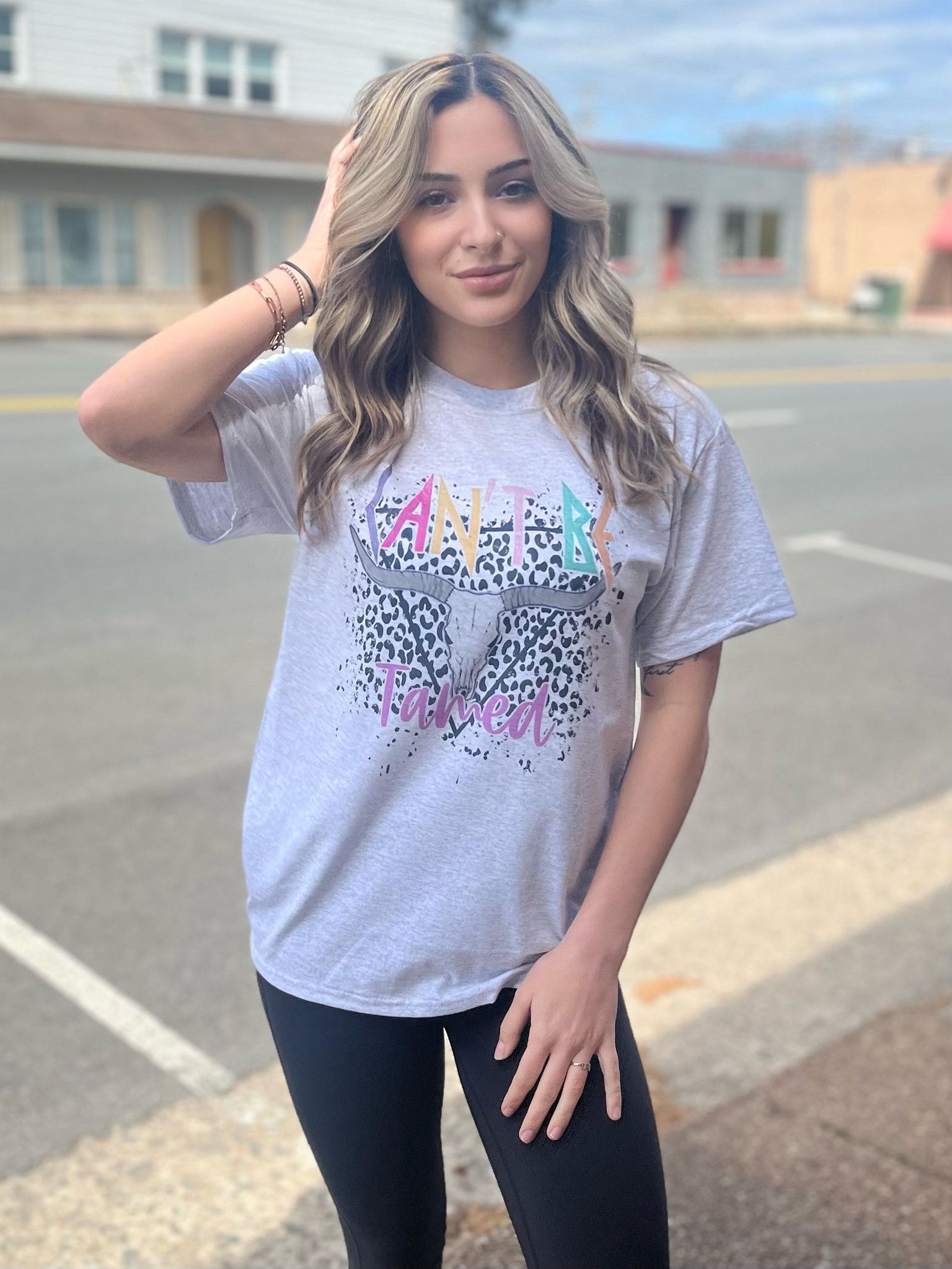 Cant Be tamed Tee ASK Apparel
