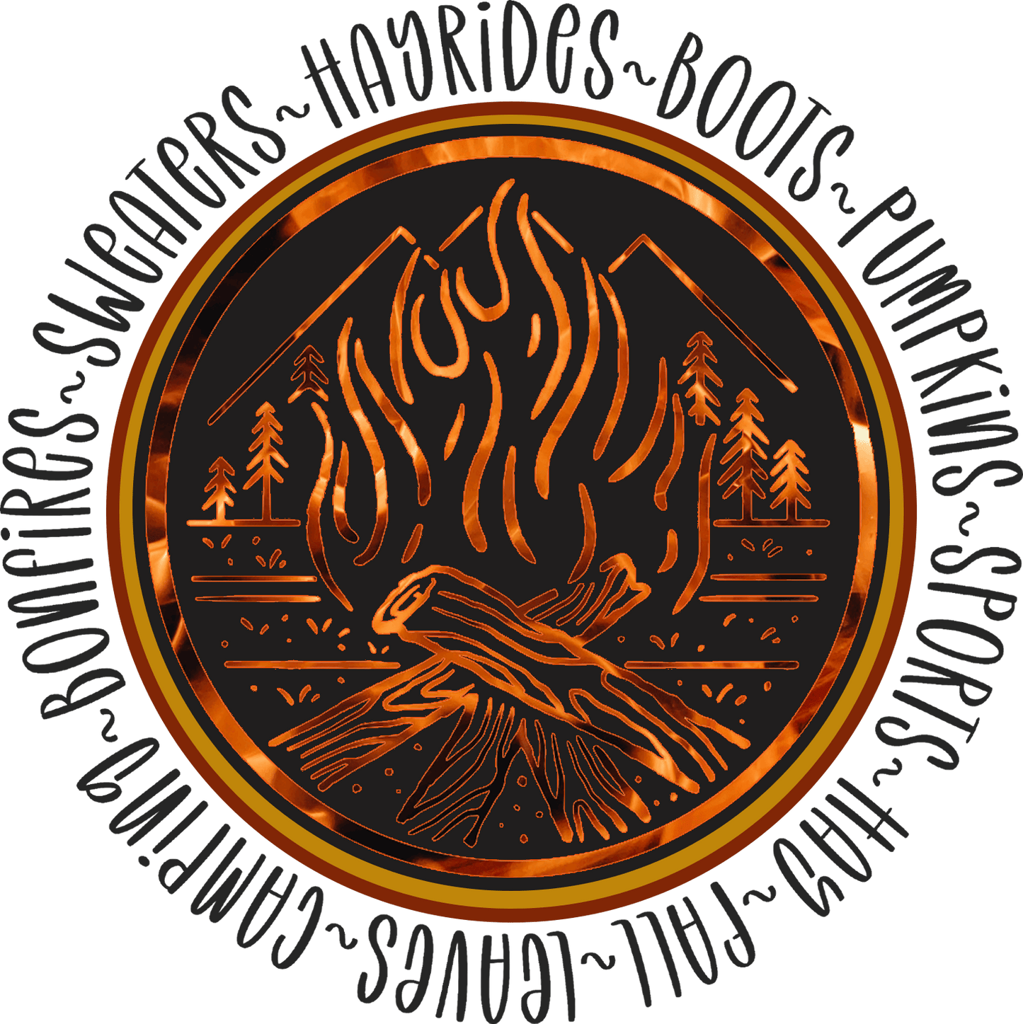 Camping, bonfires, etc. Sweatshirt and Hoodie - ASK Apparel LLC