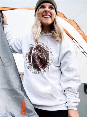 Camping, bonfires, etc. Sweatshirt and Hoodie - ASK Apparel LLC
