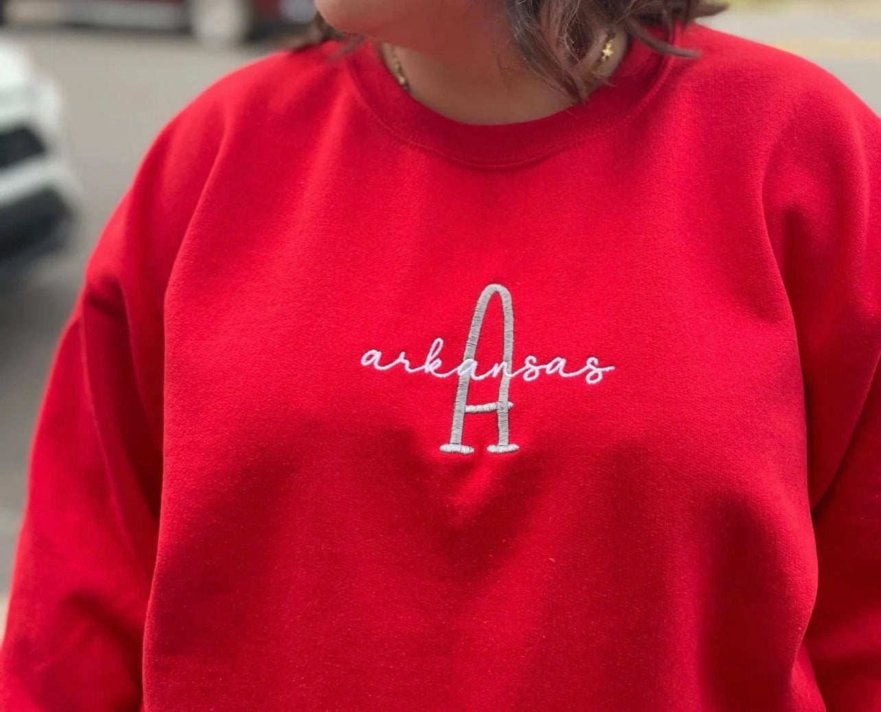 Sudadera Estado Bordada